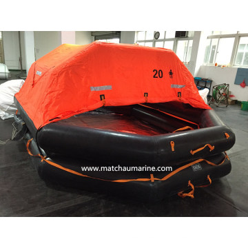 Solas Approved Marine Self-Righting Throw Overboard Inflatable Life Raft